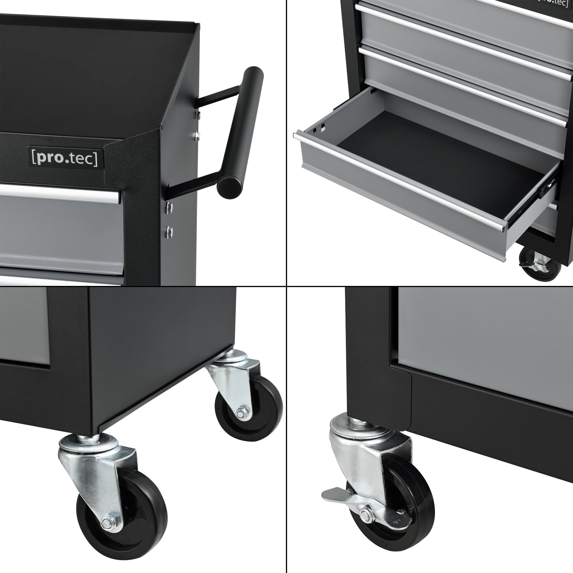 Carrello da Officina Portautensili a 5 Cassetti [pro.tec]