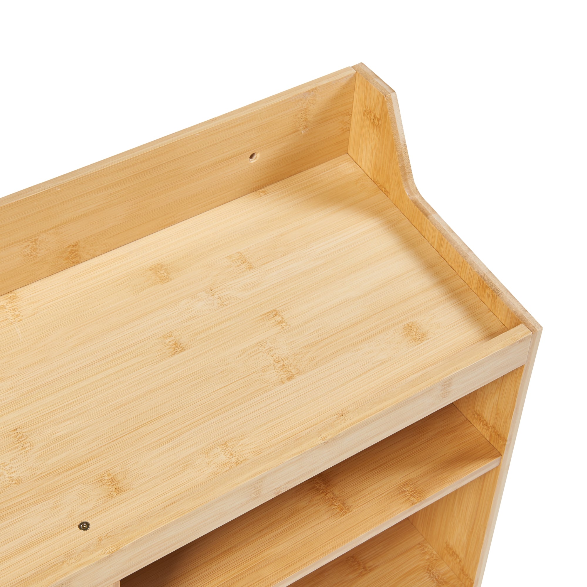 Organizzatore da Parete Gjemnes per Attrezzi Fai da Te - Bambù Naturale [en.casa]