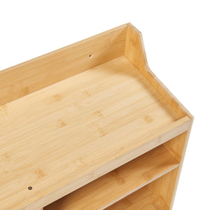 Organizzatore da Parete Gjemnes per Attrezzi Fai da Te - Bambù Naturale [en.casa]