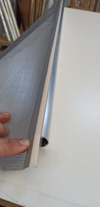 Rete zanzariere Laterale ricambio in Kit 160 x 250 universale con tasca e rullo avvolgitore porte e finestre