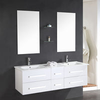 Mobile Bagno Bianco 150 cm Lavabo Incluso – White Rome
