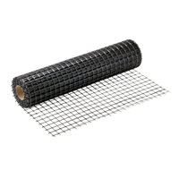 Rete in fibra di vetro 40x40 mm per rinforzo massetti e intonaci rotolo 1x50 m