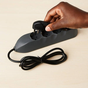 Bticino multipresa poker 3680g antracite 4 prese 16a con cavo e spina