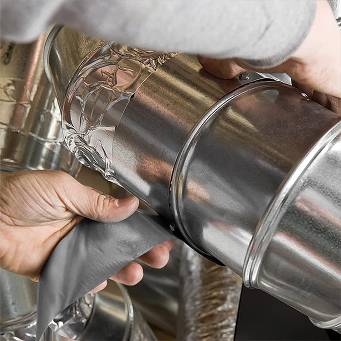 Nastro alluminio adesivo 50m spessore 30 micron