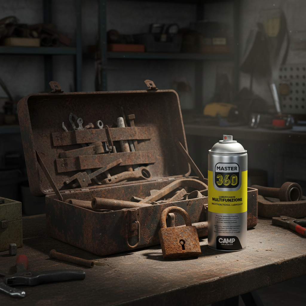 Master 360 lubrificante multifunzione spray per sblocco e protezione 400 ml