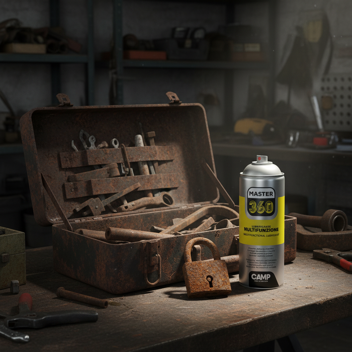 Master 360 lubrificante multifunzione spray per sblocco e protezione 400 ml