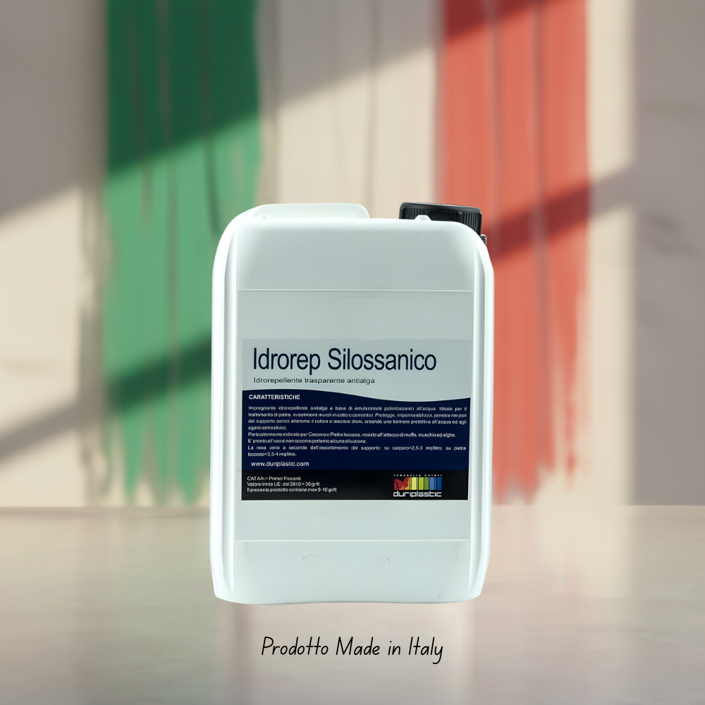 Idrorep silossanico trasparente antialga per superfici *** formato 5 lt, confezione 1