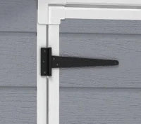 Casetta da Giardino Manor 6x8, Grigia, 185,8 X 236,8 X 227 h