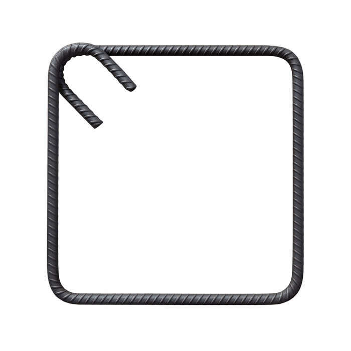 Staffe armatura ferro 25x25 cm strutture cemento disponibili diverse quantità *** pezzi 10, confezione 1