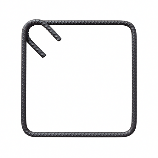 Staffe armatura ferro 25x25 cm strutture cemento disponibili diverse quantità *** pezzi 50, confezione 1