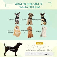 Cuccia Estiva Brandina per Cani fino a 11.3kg da Esterno e Interno, 61x46x18 cm, Rosso