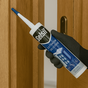 Silicone neutro trasparente costruzioni lamiera 310ml selsil sigillante resistente