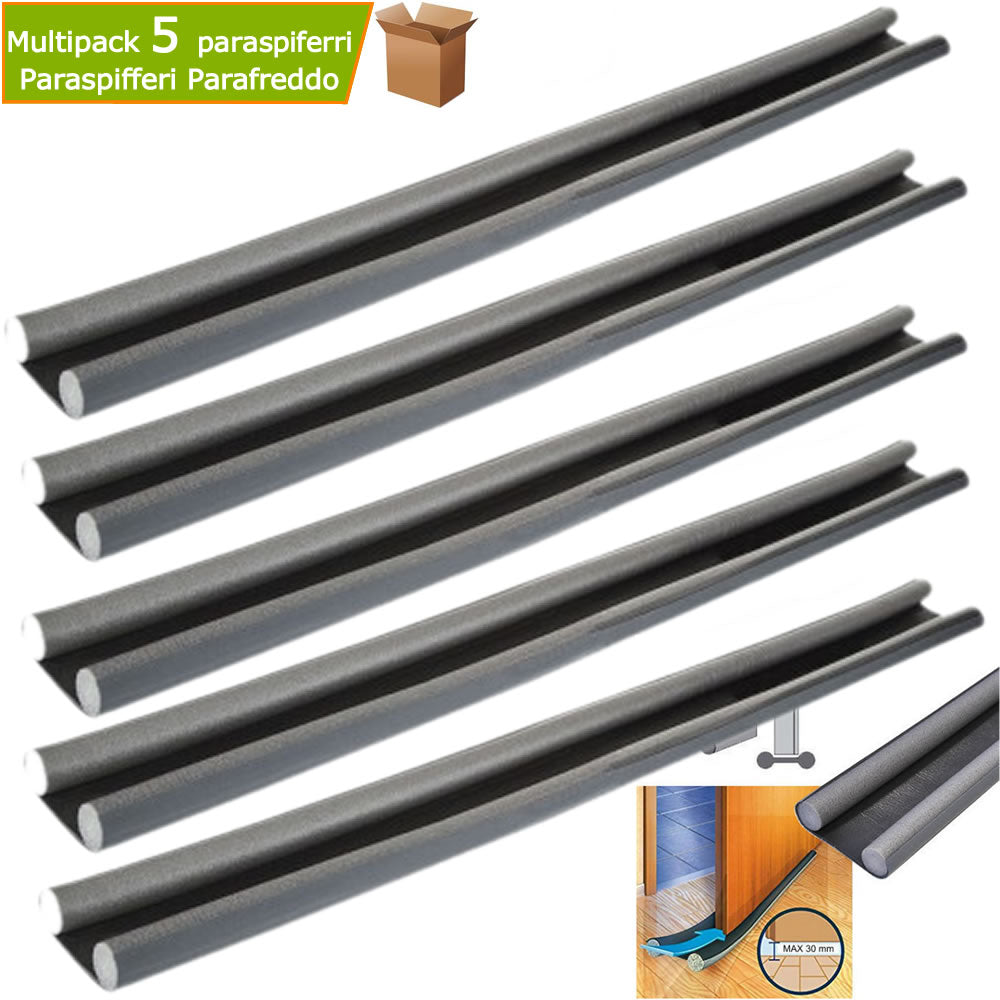 3 PZ PARASPIFFERI SOTTOPORTA PARAFREDDO PER PORTE PORTONI FINESTRE CM 95 26681 3 38050936 - Foto 7