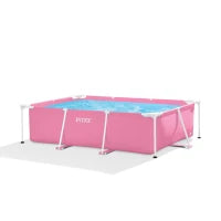 28266NP - Piscina Frame Rettangolare Rosa 220X150X60 Cm