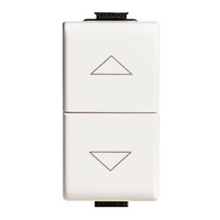 Bticino matix pulsante doppio interbloccato salita discesa am5037