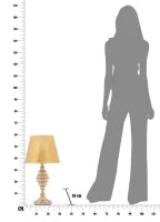 Lampada Da Tavolo Fashion Cm Ø 30X60