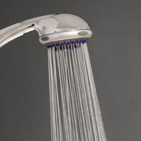 Ogomondo doccetta soffione vasca doccia 5 funzioni multigetto anticalcare abs cromato *** confezione 1