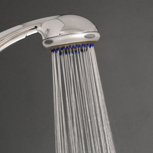 Ogomondo doccetta soffione vasca doccia 5 funzioni multigetto anticalcare abs cromato *** confezione 1