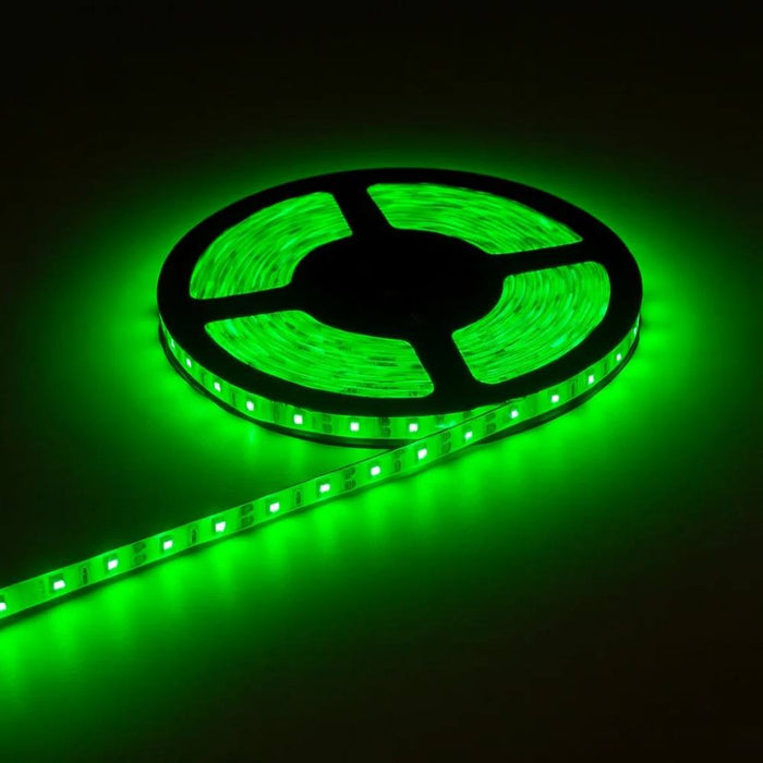 Striscia led verde optonica 4735 15mt impermeabile e dimmerabile