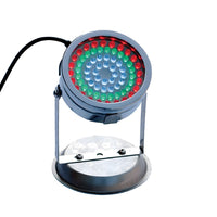 Faretto a led colorati per laghetti e giardini da 6 watt