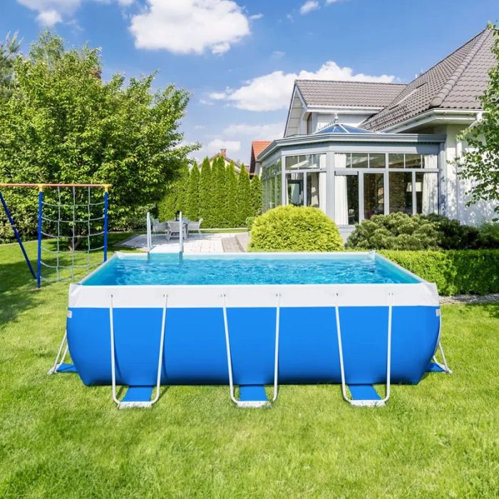 Piscina fuori terra LAGHETTO® Classic rettangolare 6,34 x 3,84 h.1,25 m
