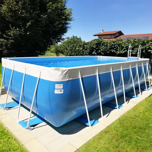 Piscina fuori terra LAGHETTO® Classic rettangolare 8,84 x 3,84 h.1,25 m