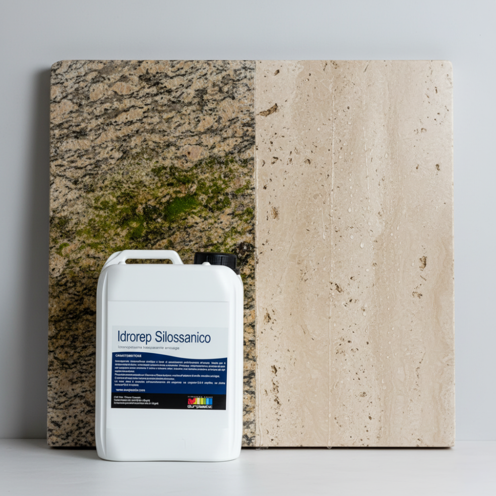 Idrorep silossanico trasparente antialga per superfici *** formato 1 lt, confezione 1