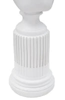 Scultura Statua Woman C/Piedistallo cm 11X10,5X35,5