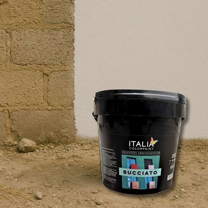 Bucciato quarzo plastico sabbioso buccia arancia vari formati italia colorpaint *** formato 14 lt, confezione 1