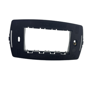 Master modo-mix supporto modulare con viti di inserimento posteriori nero *** numero posti 4 posti, confezione 1