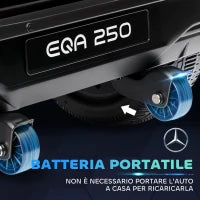 Macchina Elettrica per Bambini 3-8 Anni con Telecomando, Fari e Clacson, Nero