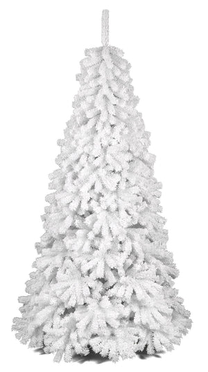 Albero di Natale Artificiale Innevato 120 cm 453 Rami Bianco