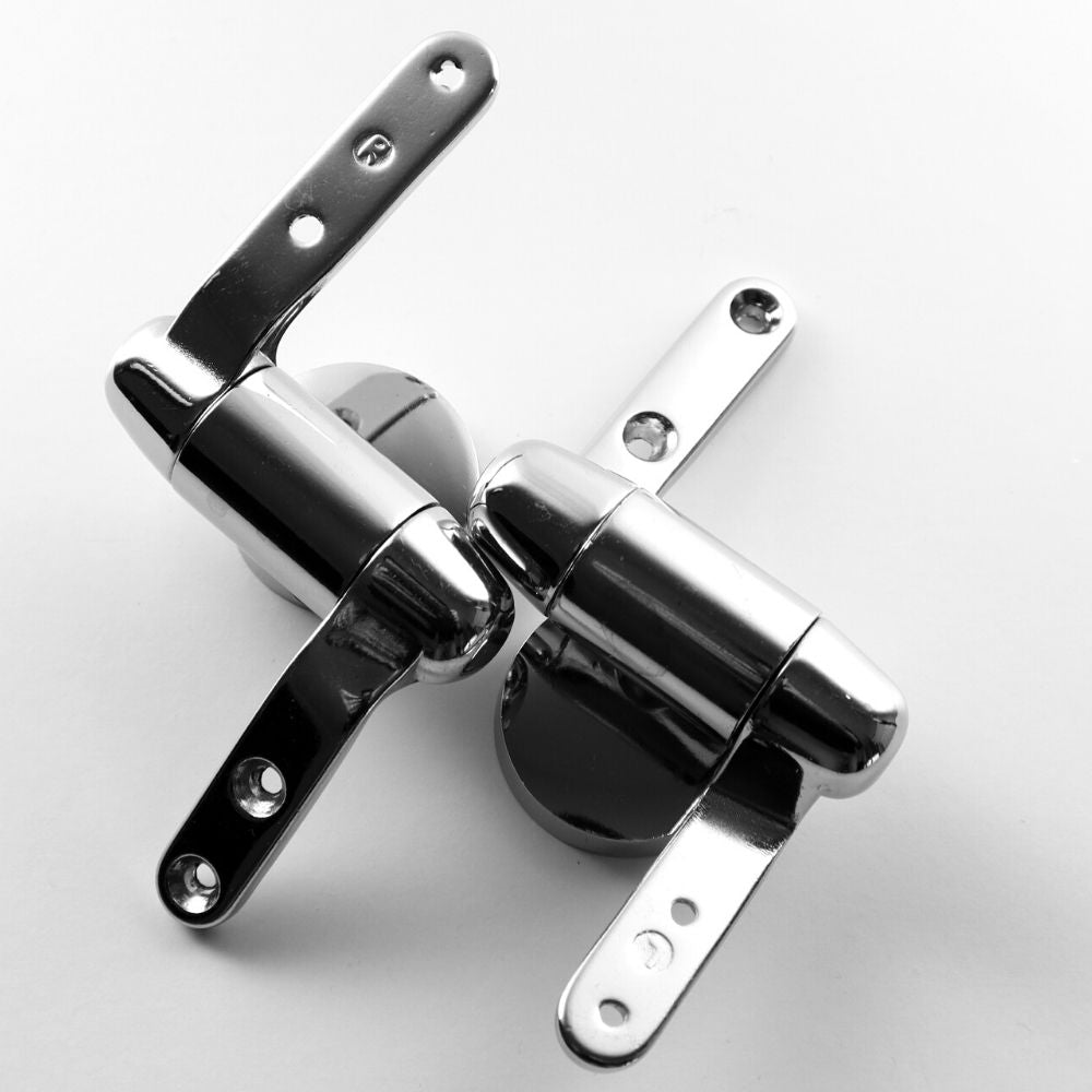 Ogomondo cerniere cromate sedile wc copriwater supporti staffe frizionato soft *** confezione 1