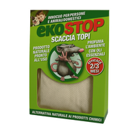 Repellente naturale scacciatopi ratti formula innovativa profumata 50 g ekostop