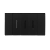 Bticino living now cover copriforo 1 modulo per supporti compatibili *** colore nero, confezione 1