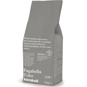 Stucco ibrido piastrelle fugabella impermeabile resistente confezione 3 kg *** colore- kk 68, confezione 1