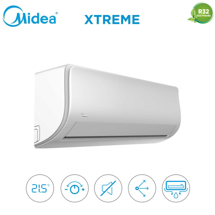 Condizionatore Midea Dual Split Inverter serie XTREME PRO 12000+18000 con M4O-36FN8-Q R-32 Wi-Fi Integrato