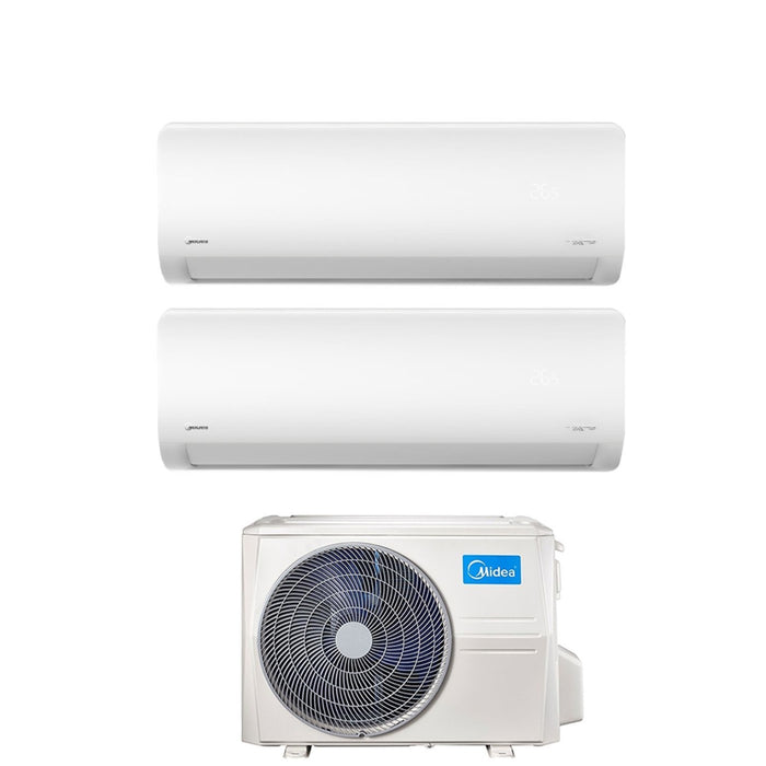Condizionatore Midea Dual Split Inverter serie XTREME PRO 12000+18000 con M4O-36FN8-Q R-32 Wi-Fi Integrato
