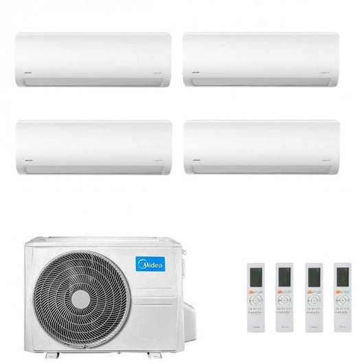 Condizionatore Midea Quadri Split Inverter serie XTREME PRO GREEN 9000+9000+9000+18000 Btu con M4O-36 R-32 Wi-Fi integrato
