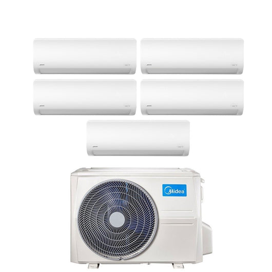 Condizionatore Midea Penta Split Inverter serie XTREME PRO 9+9+9+12+12 Btu con M5OE-42HFN8-Q R-32 Wi-Fi Integrato
