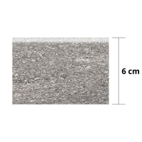 Battiscopa gres porcellanato 120x6 cm london grey s.agostino rettificato effetto pietra r11 opaco