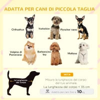 Cuccia per Cani Impermeabile da Esterno in Legno di Abete, 82 x 58 x 58cm