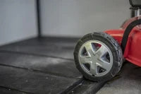 Porta Attrezzi da Giardino High Store+, 1400L, Effetto Legno Spazzolato, Grigio, 140x73,6x170,4H cm