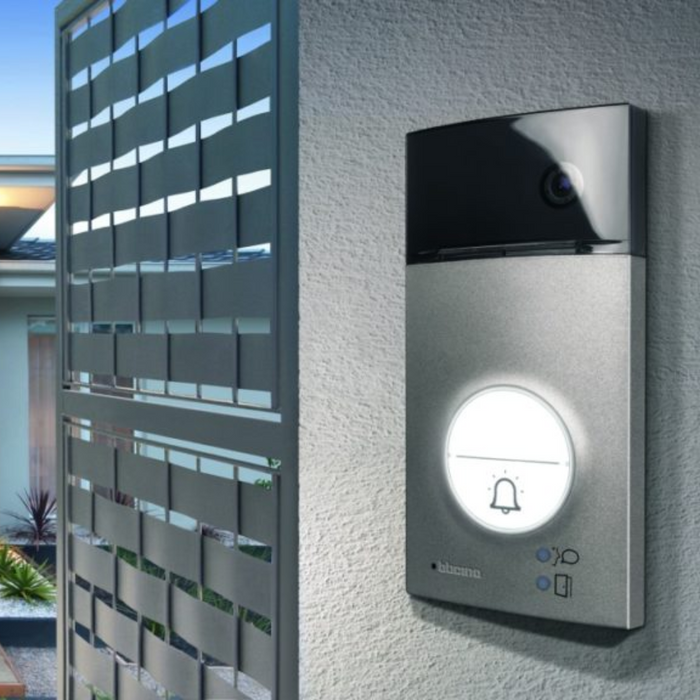 Bticino 363911 kit vivavoce monofamiliare con videocitofono classe 300x13e