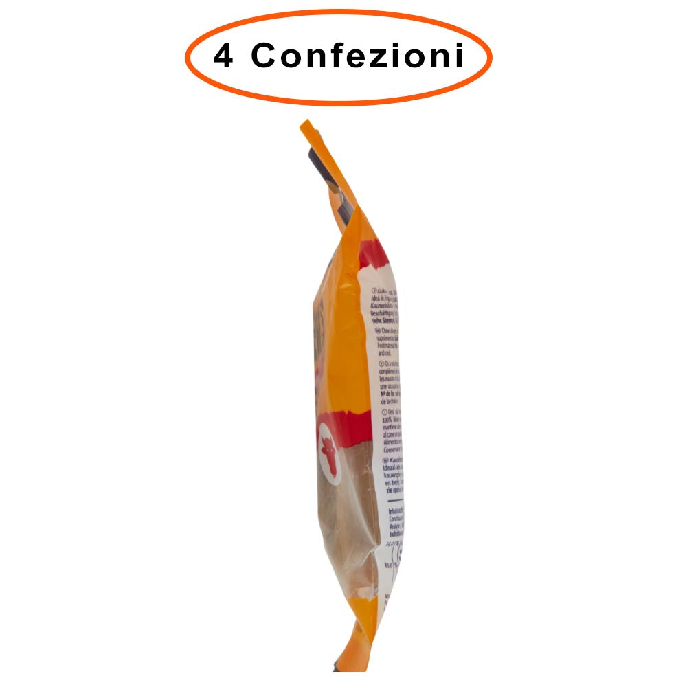 Vitakraft osso mini per cani snack chews 7,8 cm 4 confezioni da 4 pezzi 100 gr