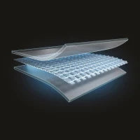 28446EX - Chevron Jet And Bubble Deluxe Cm 211X71 4 Posti Quadrata Con Pompa, Sistema Di Purificazione Acqua, Telo Base, Telo Copertura