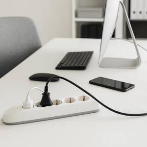 Bticino multipresa poker 3682d bianca 5 prese universali 10 16a