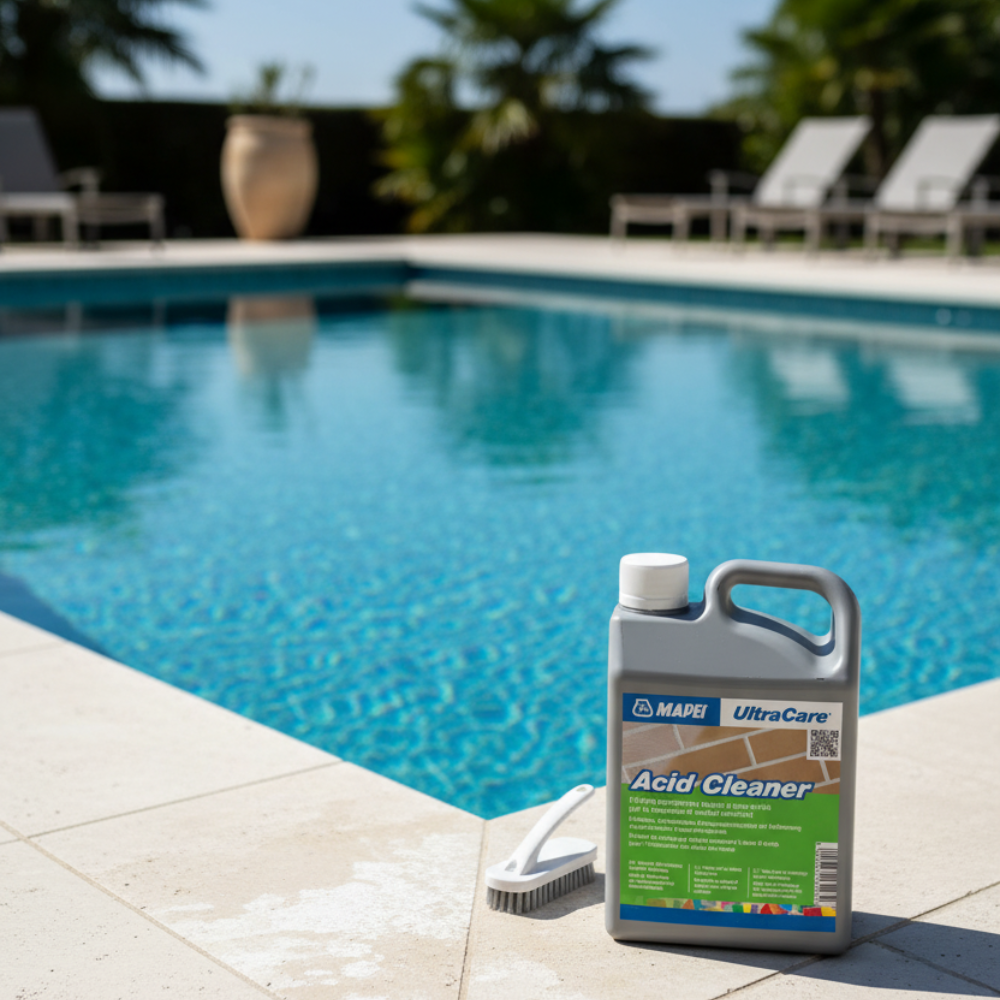 Pulitore liquido concentrato acid cleaner per residui cementizi tanica 1 litro *** pezzi 6 pz, confezione 1