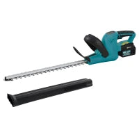 Tagliasiepi Elettrico a Batteria con Lama da 51 cm, 86x17x17 cm, Blu