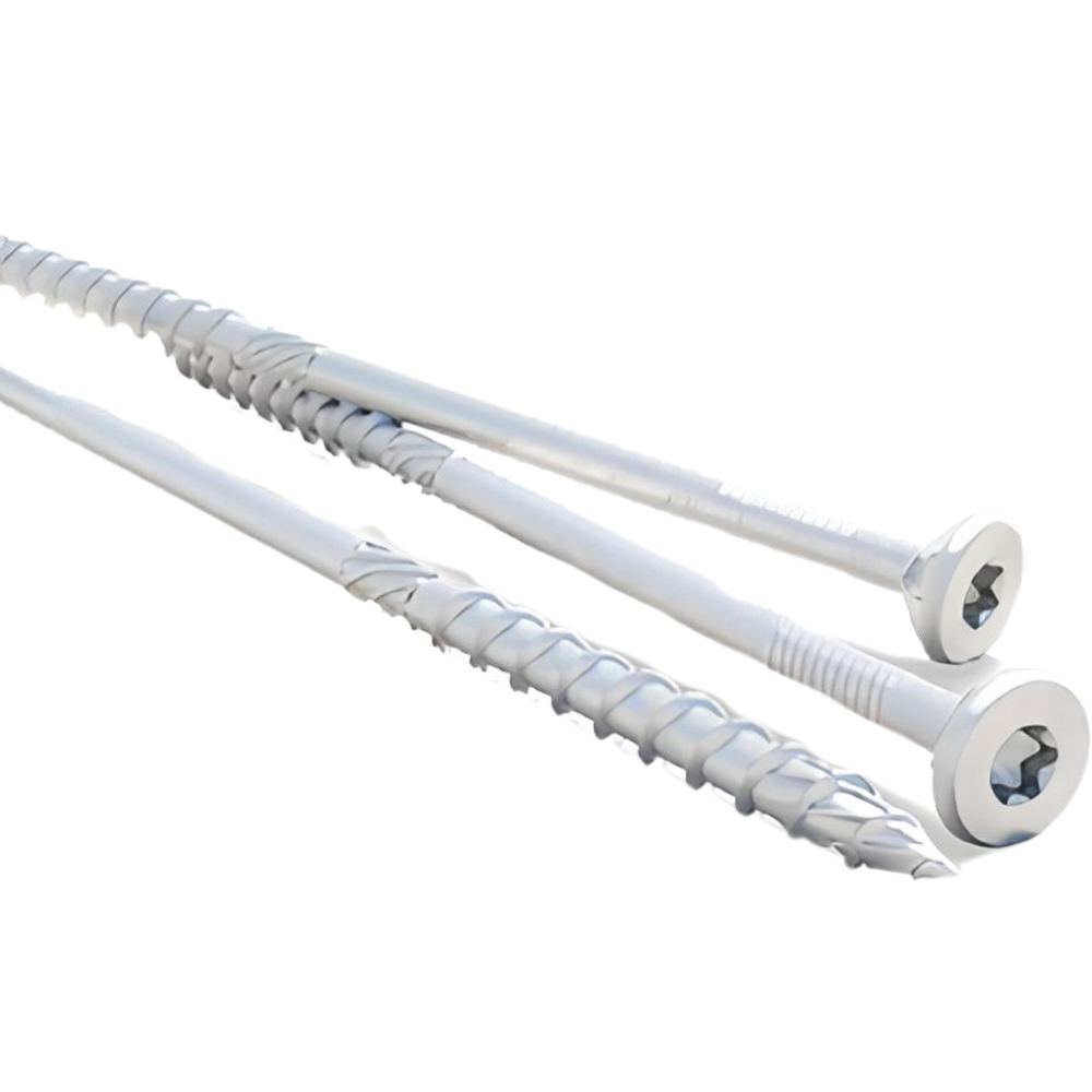 Viti autoforanti legno performant blue diametro 8,0 mm acciaio zincato bianco *** lunghezza 200, pezzi 50, confezione 1